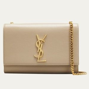 Kate Small YSL Monogram Crossbody Bag on Chain